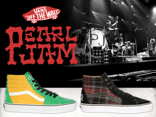 pearl jam vans pearl jam vans