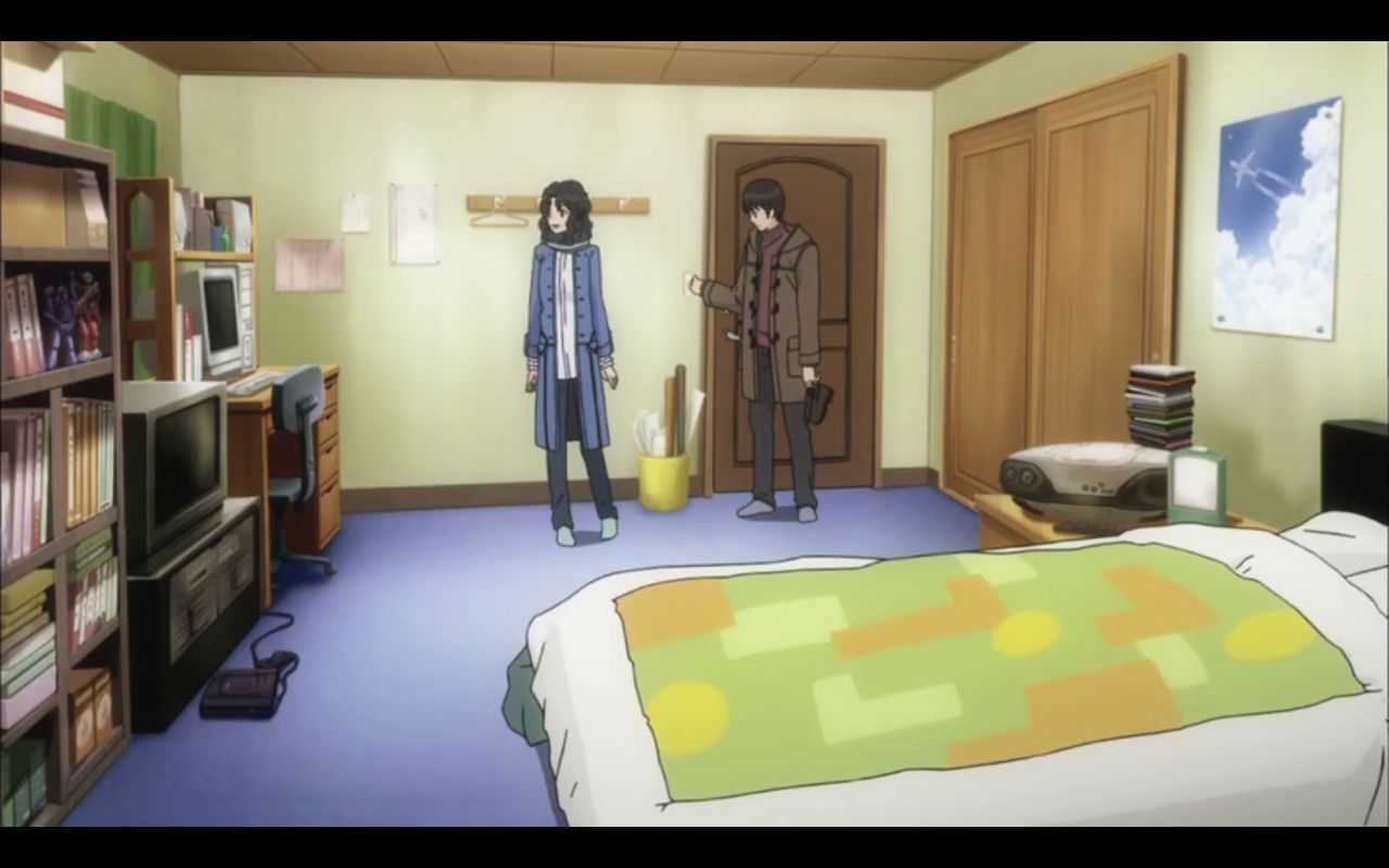 anime bedroom - grey interior design ideas