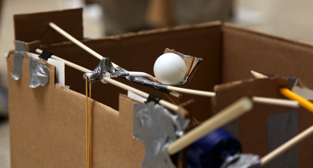 Michigan Engineering: Finals of the Rube Goldberg ping pong ball...