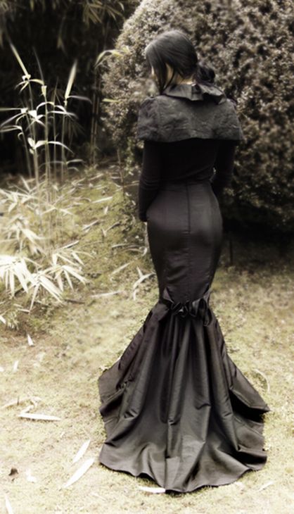 My Ear Trumpet Has Been Struck By Lightning Neo Victorian Hobble Skirt