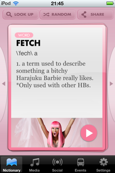 nicki minaj nictionary