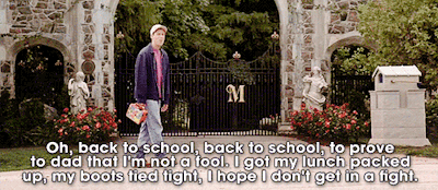 Billy Madison Back To School Gif
