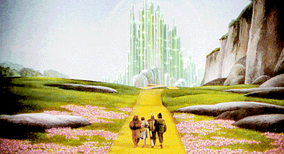 Image result for yellow brick road gif