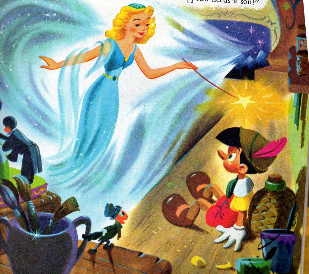 fairytalemood: "Pinocchio" from the Walt Disney...