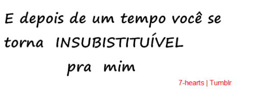 eu quero. e tu?