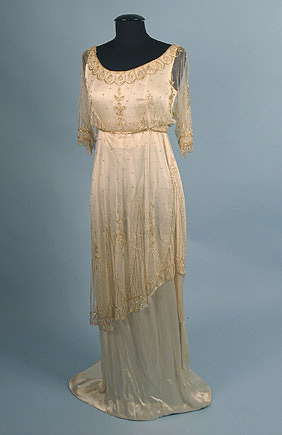 Old Rags - Evening dress, ca 1912 I’m in love!