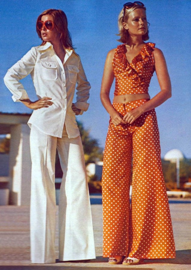 Super Seventies — 1975 summer fashion.