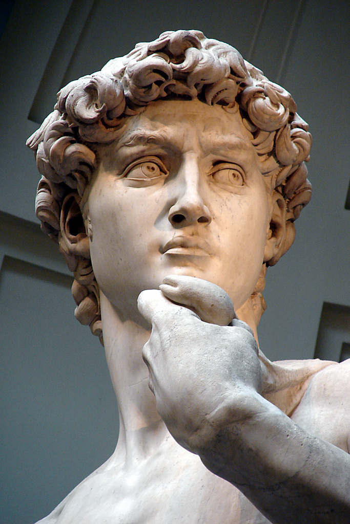 Ninbra (Michelangelo’s David. Academia Gallery, Florence,...)