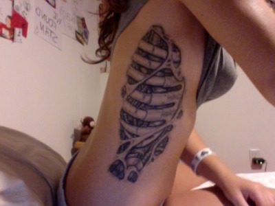 rib cage tattoos tumblr