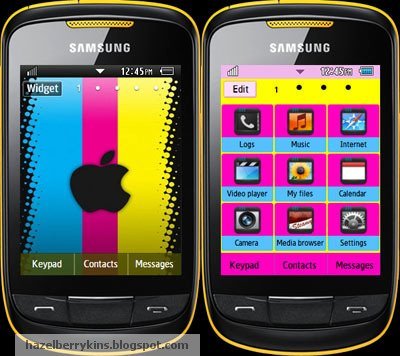 Samsung S3850 Corby II Themes Videos