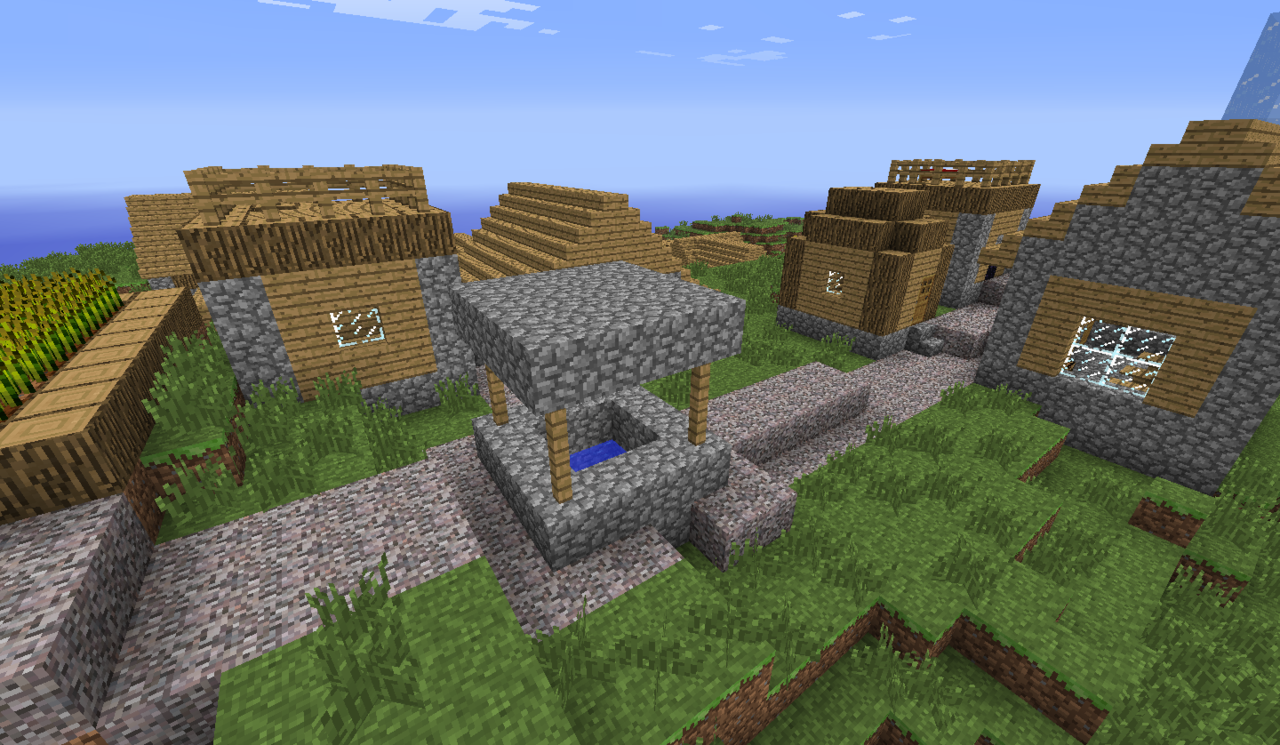 geekin' on Minecraft, lefttomine: About Minecraft: Villages Villages...