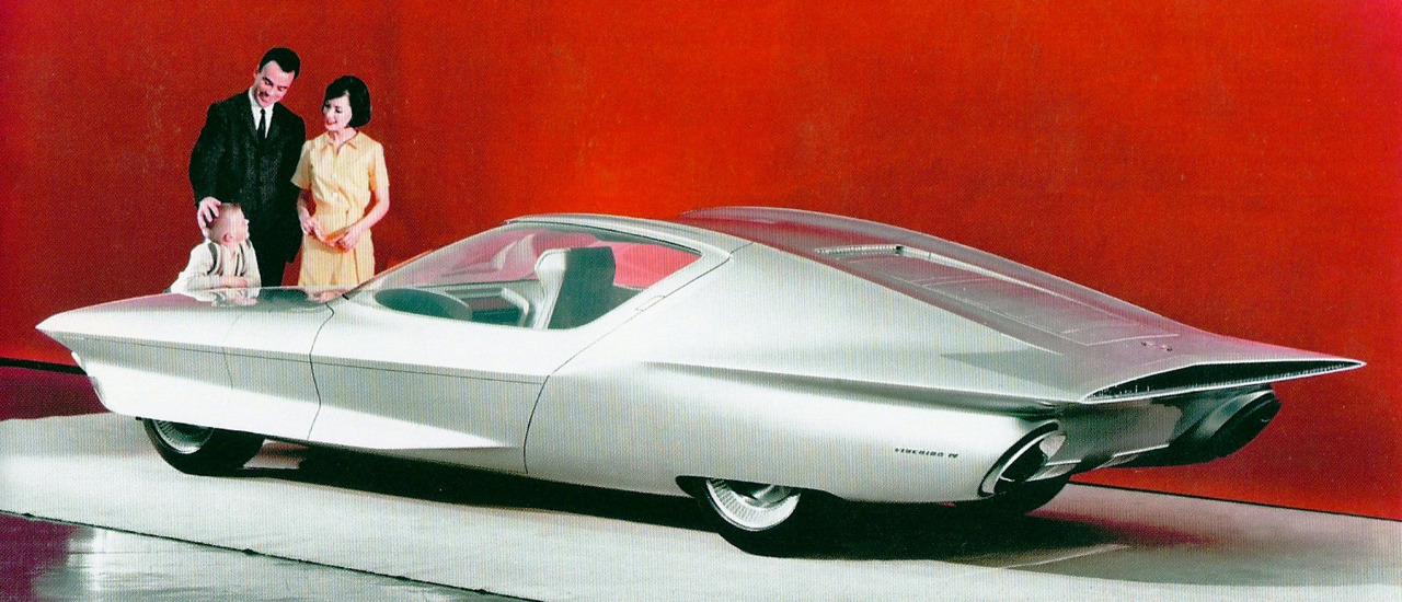 Remarkably Retro - Firebird IV concept car from General Motors, 1960s