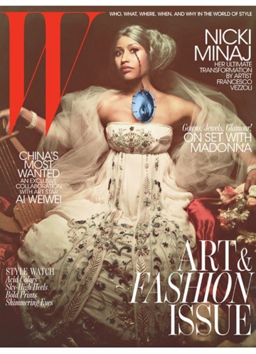 Vogue It Nicki Minaj Channels 18th Century... 360 & GRIND