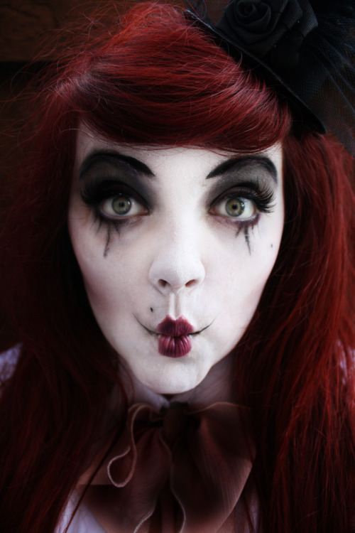 halloween make up on Tumblr