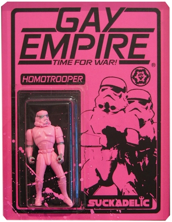 GAY EMPIRE 10TH ANNIVERSARY EDITION ACTION FIGURE SUCKADELIC SUCKLORD VINYL TOY