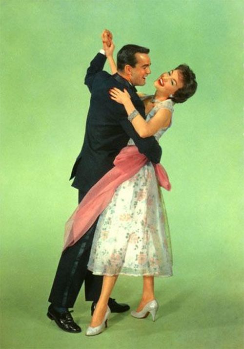 The Nifty Fifties — A 1950s Couple Dancing