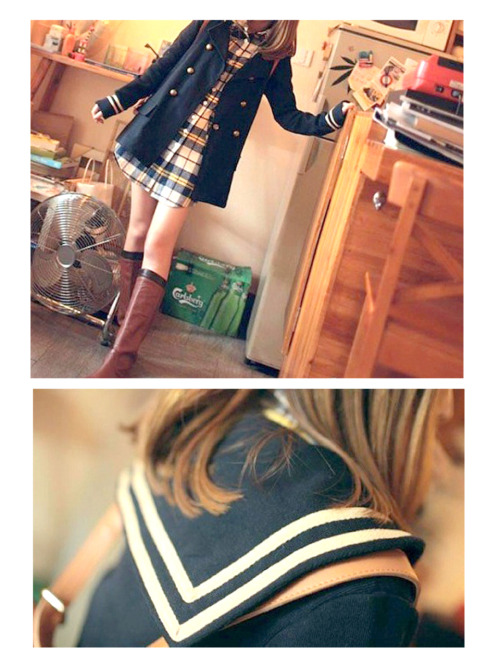 sailor coat morning mori mori-girl