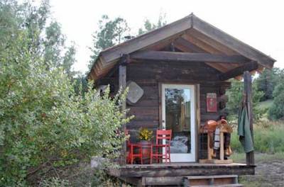 Jalopy Cabins - made using reclaimed materials