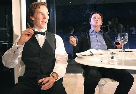 benedict cumberbatch the arsonists royal court theatre