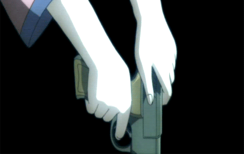 Resultado de imagem para anime gif arma