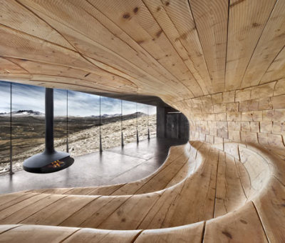 oliphillips:<br /><br />Norwegian Wild Reindeer Centre Pavilion <br />by Snøhetta<br />