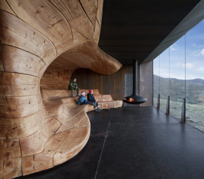 oliphillips:<br /><br />Norwegian Wild Reindeer Centre Pavilion <br />by Snøhetta<br />