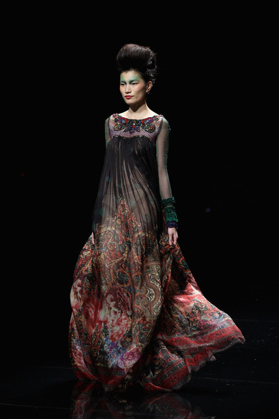 china fashion week cfw Spring 2012 Deng Hao Haute Couture Deng Hao fashion