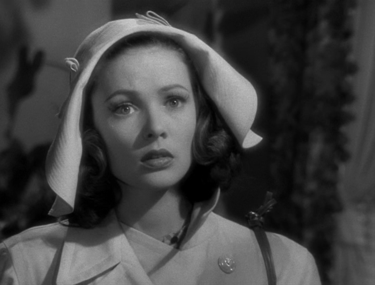 We Had Faces Then — Gene Tierney in Laura (Otto Preminger, 1944)