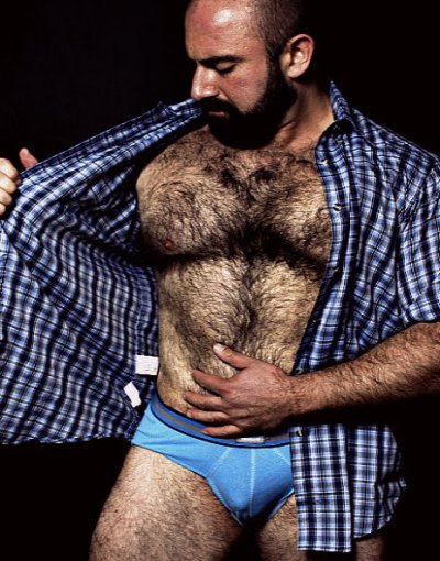 What’s your ideal of a hot, “real man” look like? How about a furry muscle bear?