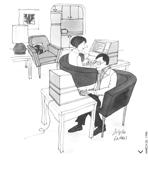 phonkmeister:
“ Questa è una vignetta del New Yorker dell’84. I miei genitori adesso sono così. Dovreste vederli, che belli.
”