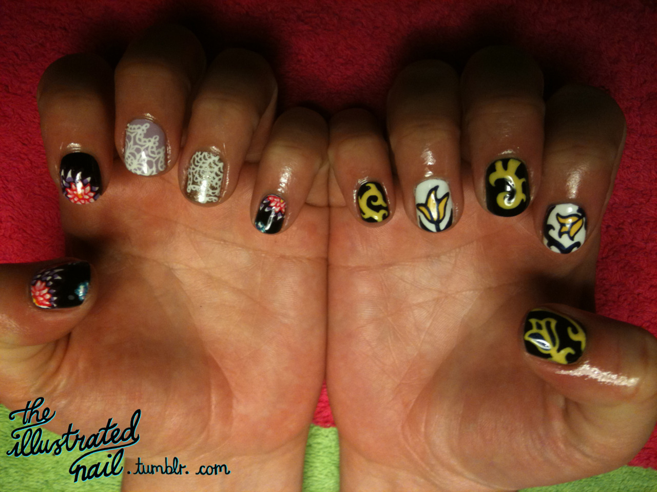 Illustrated Nail Art Photo - wide 8