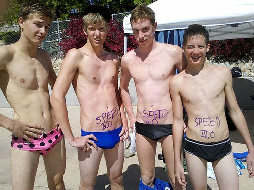 FUCK YEAH SPEEDOS!