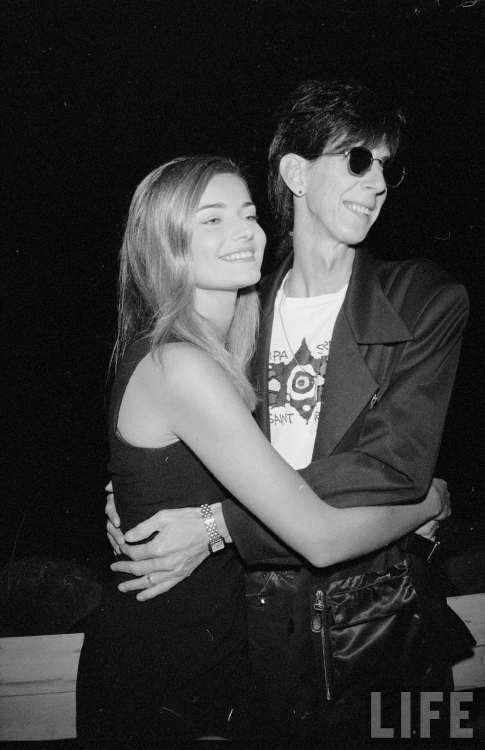 Paulina Porizkova and Ric Ocasek of The Cars: ... | Fuck Yeah 1980's