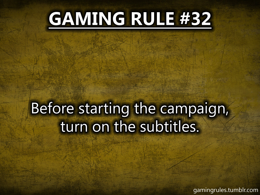 Gaming Rules