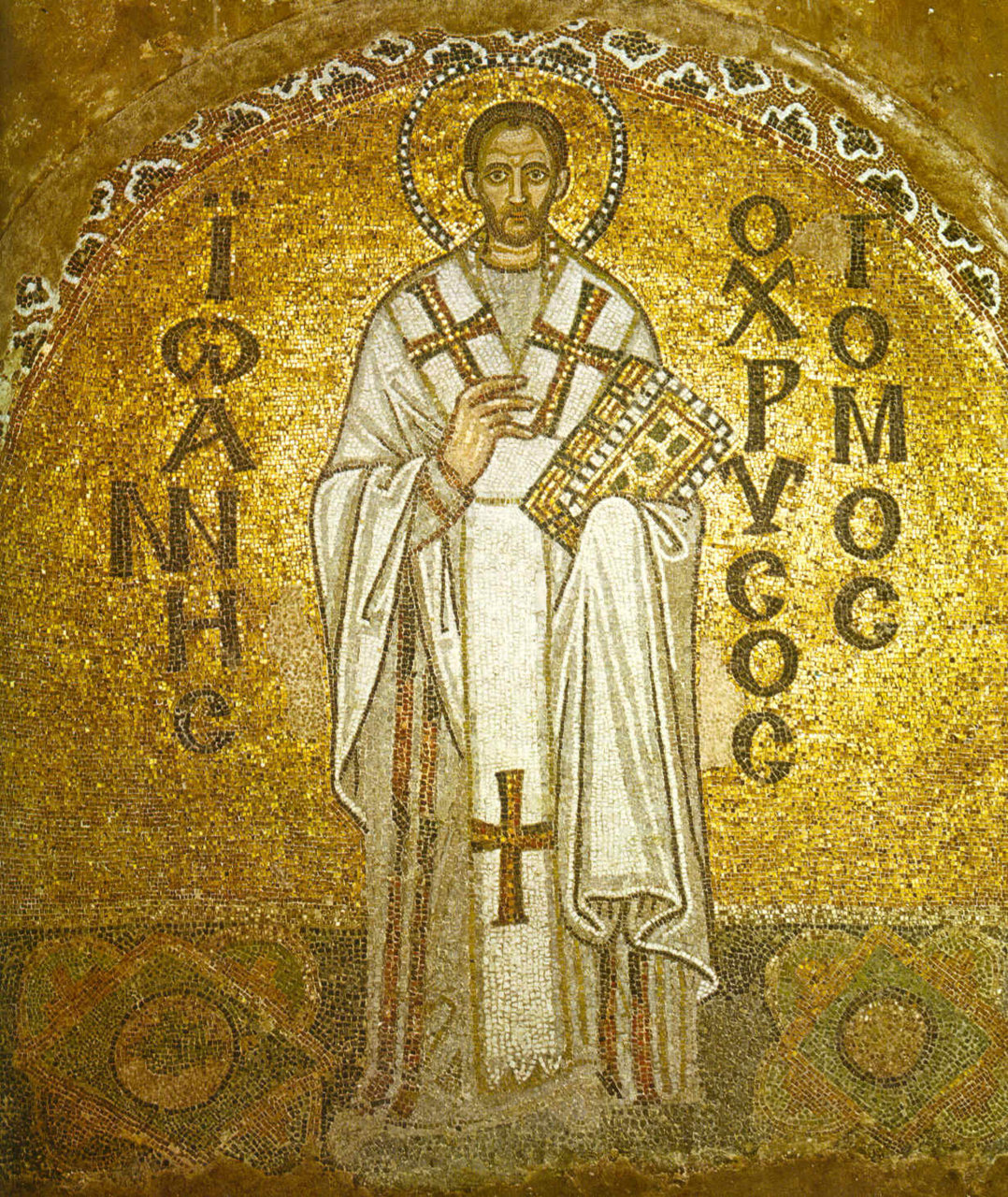 Christian Icon Saint John Chrysostom Archbishop Of