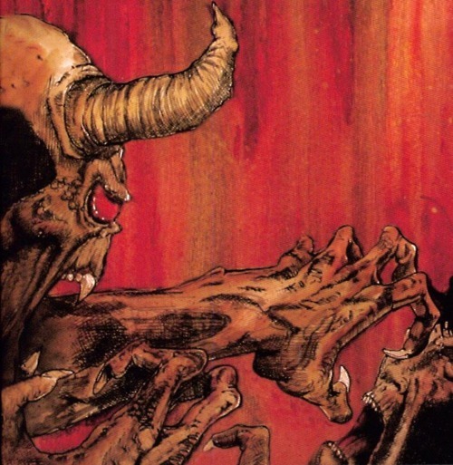 muthafuk:Hell AwaitsArt detail from album cover