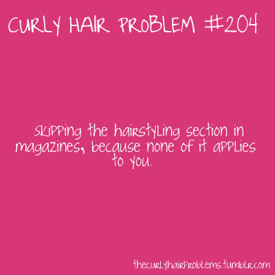 Curly Hair Problems