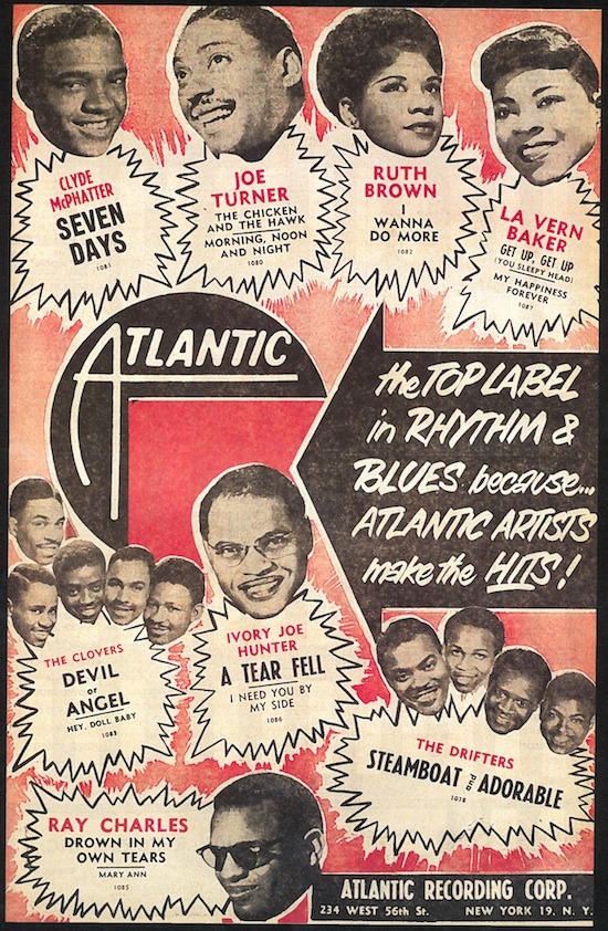 Vintage Billboard: 1956 Ad From Atlantic Records,...