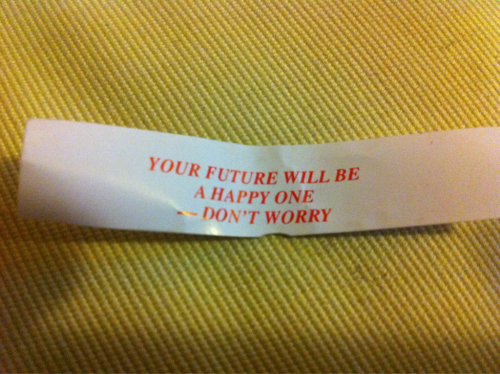 amazingphil:Look what my fortune cookie said! :]