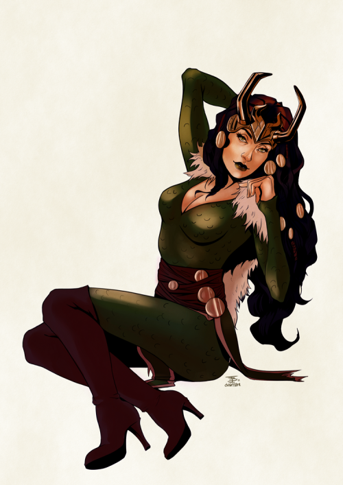 brokenheartedfestivities:Lady Loki