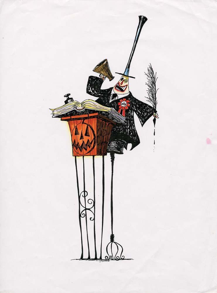 the art of Tim Burton, timburtonsblog: Original sketches by Tim...
