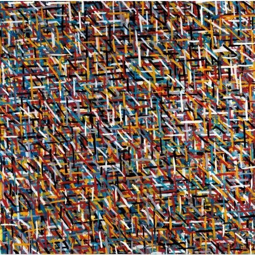 ModernArtBuzz | Lines In All Directions. Sol LeWitt (American,...