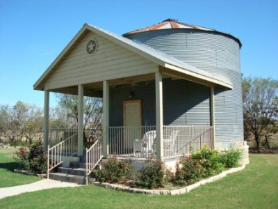 Silo converted into a Tiny House