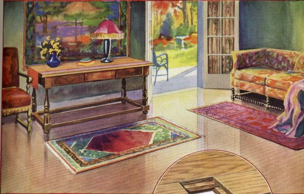 The Daily Bungalow 1930s Interior Design On Flickr 1930
