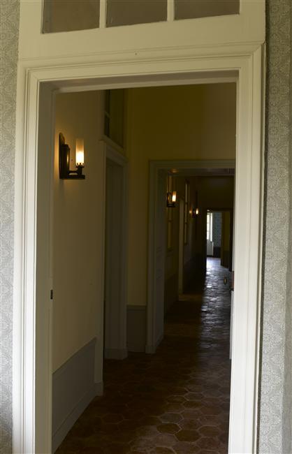 A corridor on the 2nd floor of the Petit Trianon chateau
