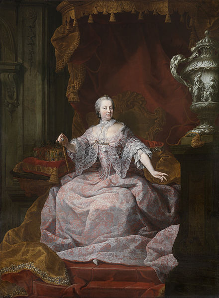 Empress Maria Theresa by Matthias de Visch, circa 1740 - 1760