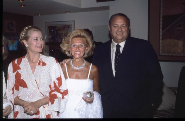 Princess Grace, Barbara Davis and Marvin Davis.... - Grace & Family