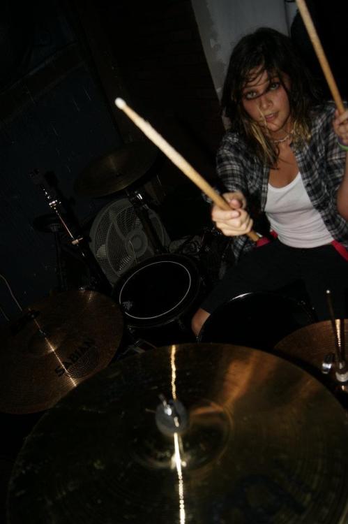 girl drummer on Tumblr