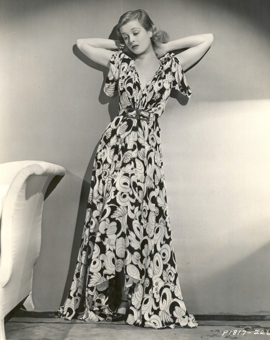 my vintage vogue (Joan Bennett 1938)