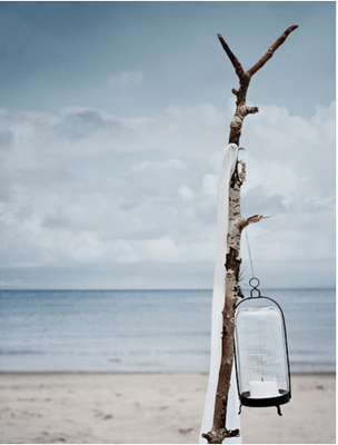 costal style costal beach sea ocean blue lantern sand white relax serenity dream water sky
